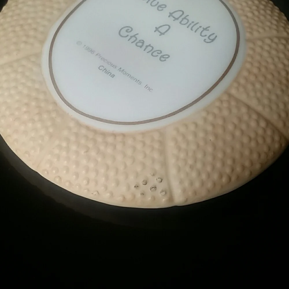 Give Ability A Chance Basketball Christmas Ornament